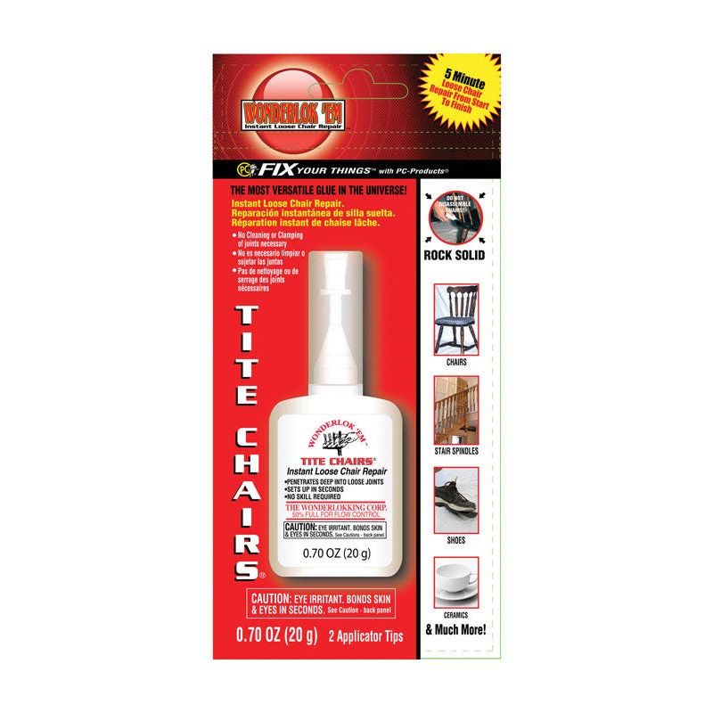 Wonderlok ‘Em Tite Chair Glue .7 oz.