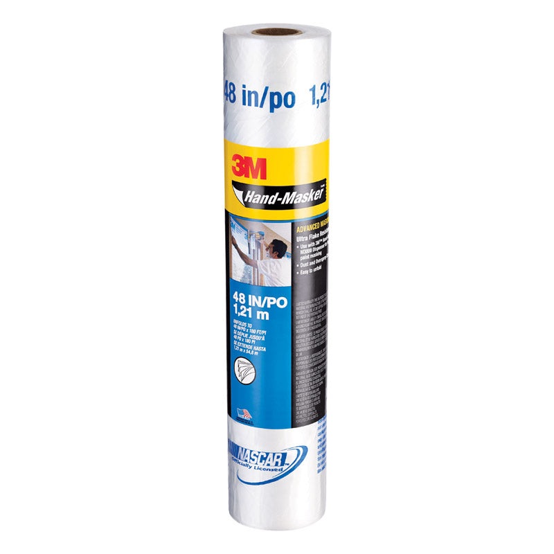 3M Light Weight Plastic Masking Films 48 in. W x 180 ft. L
