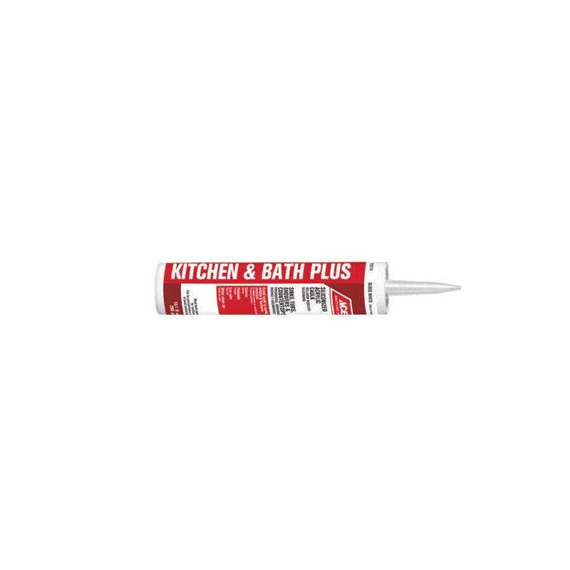 Ace Siliconized Acrylic Tub & Tile Caulk White 10.1 oz.