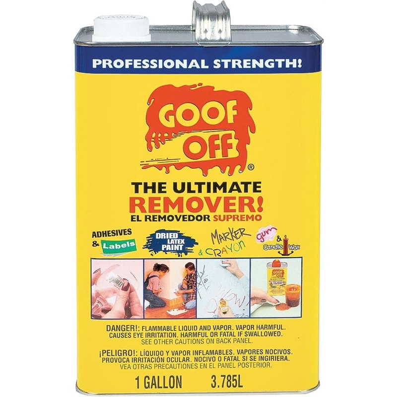 Goof Off FG657 Multi-Purpose Latex Paint Remover, 1 gal Can