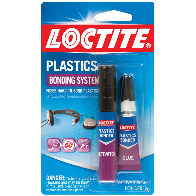 Loctite Plastic Bonding System Activated Glue 4 gm