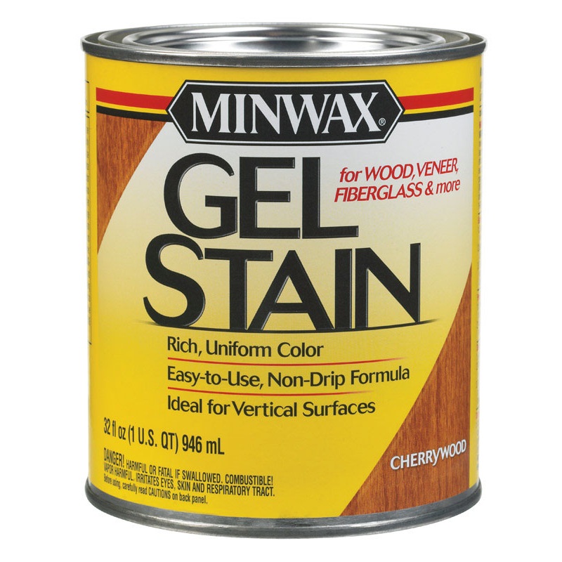 Minwax Transparent Oil-Based Gel Stain Cherrywood 1 qt.