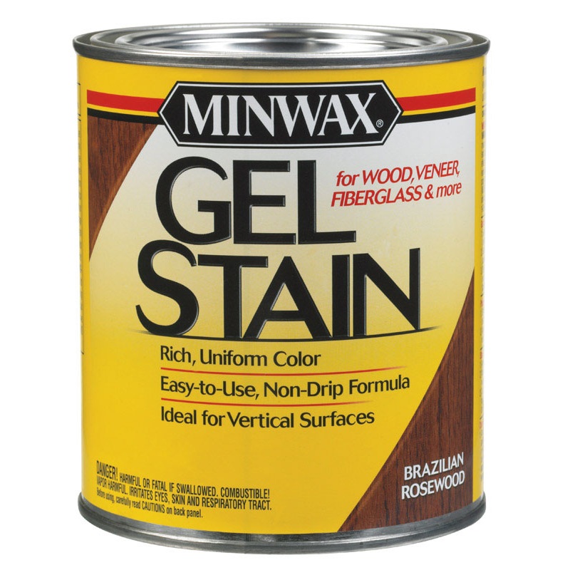 Minwax Transparent Oil-Based Gel Stain Rosewood 1 qt.