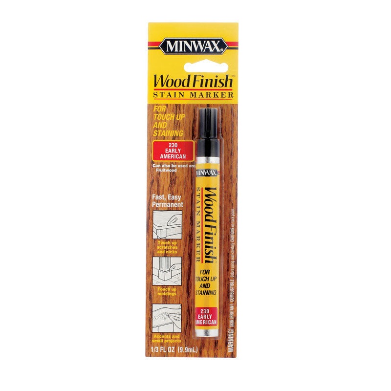 Minwax Wood Finish Semi-Transparent Early American Oil-Based Stain Marker 0.33 oz.