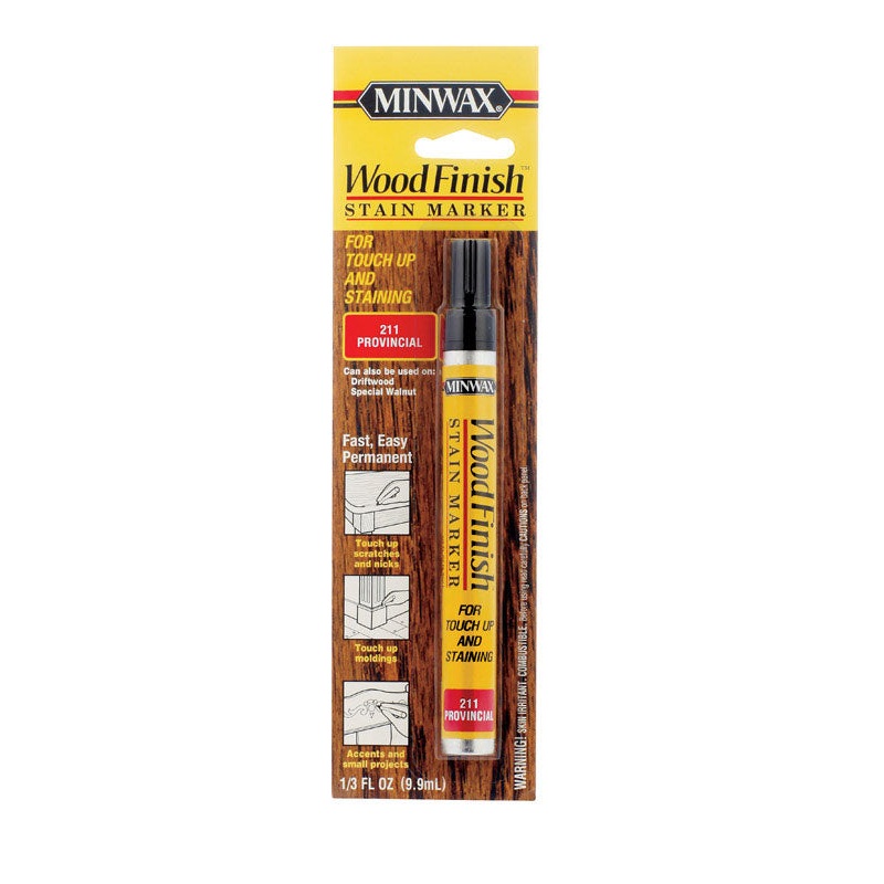 Minwax Wood Finish Semi-Transparent Provincial Oil-Based Stain Marker 0.33 oz.