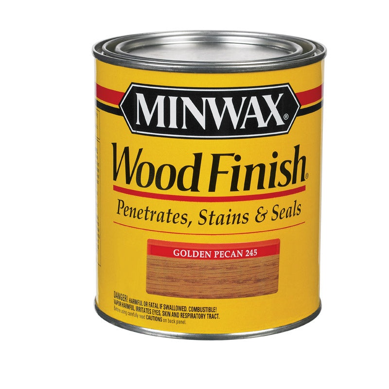 Minwax Wood Finish Transparent Oil-Based Wood Stain Golden Pecan 1 qt.