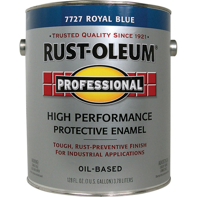 Rust-Oleum Oil Based High Performance Protective Enamel Royal Blue Gloss 1 gal.