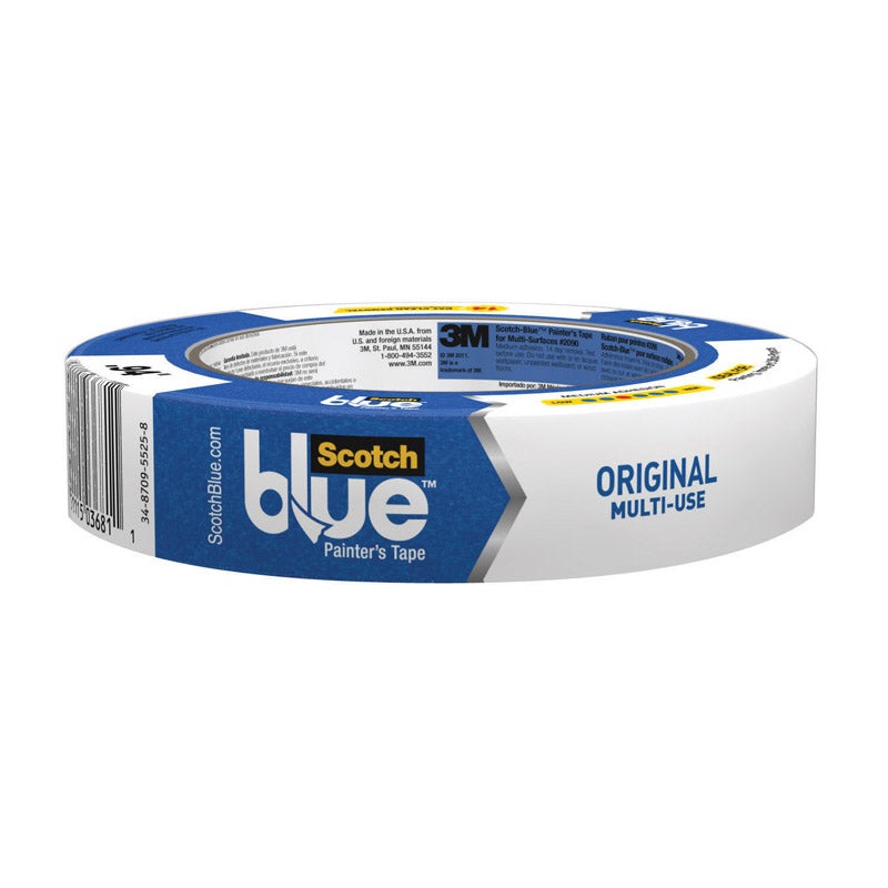 Scotch 0.94 in. W x 60 yd. L General Purpose Painter’s Tape Medium Strength Blue 1 pk