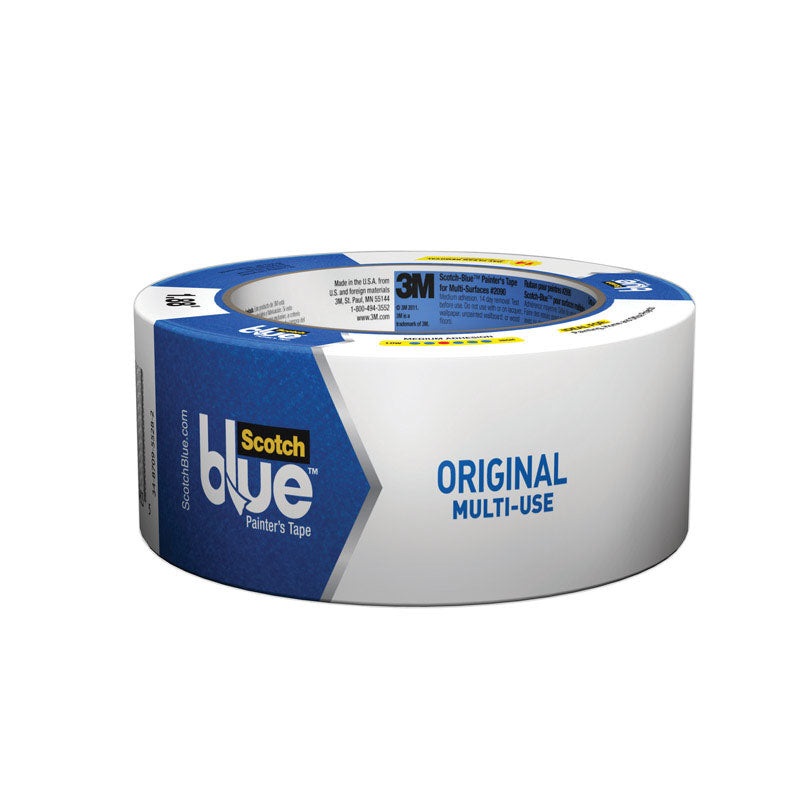 Scotch 1.88 in. W x 60 yd. L General Purpose Painter’s Tape Medium Strength Blue 1 pk