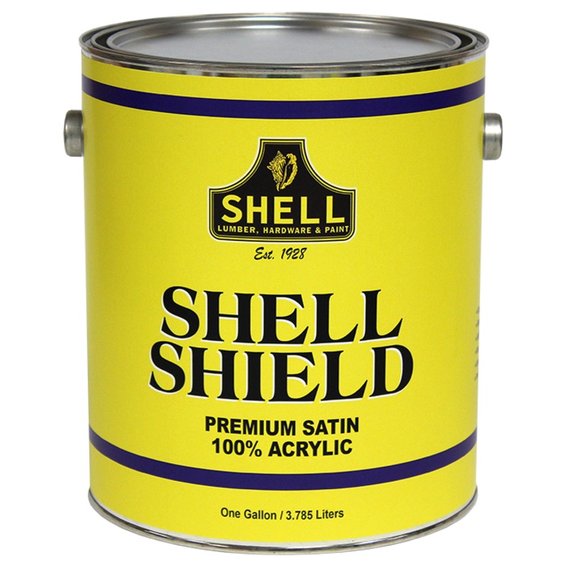 Shell Shield Paint Satin Exterior Deep Base Quart