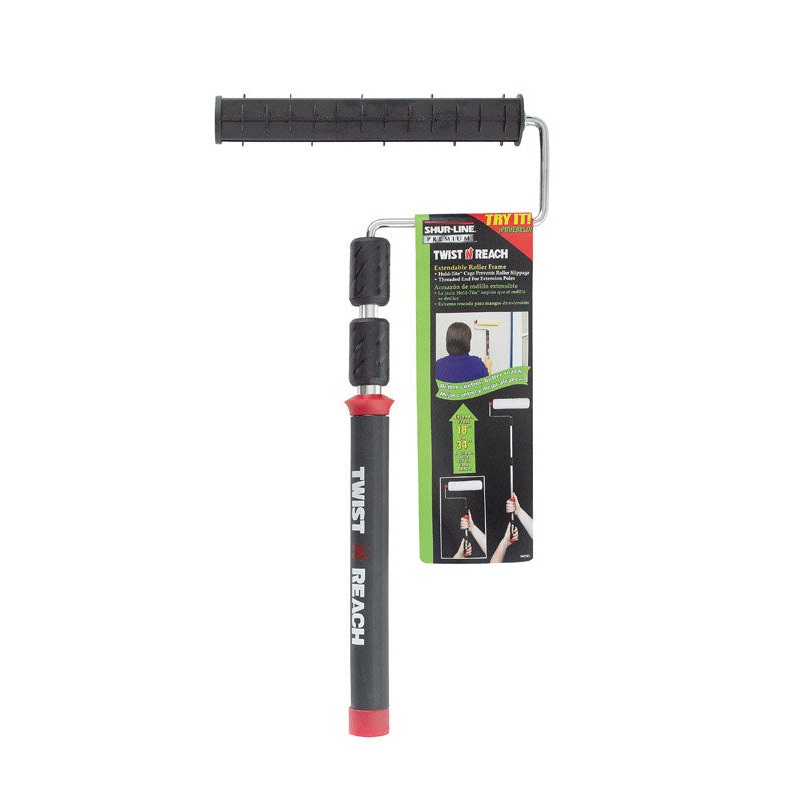 Shur-Line Twist N Reach Adjustable Paint Roller Frame 18 – 34 in. L