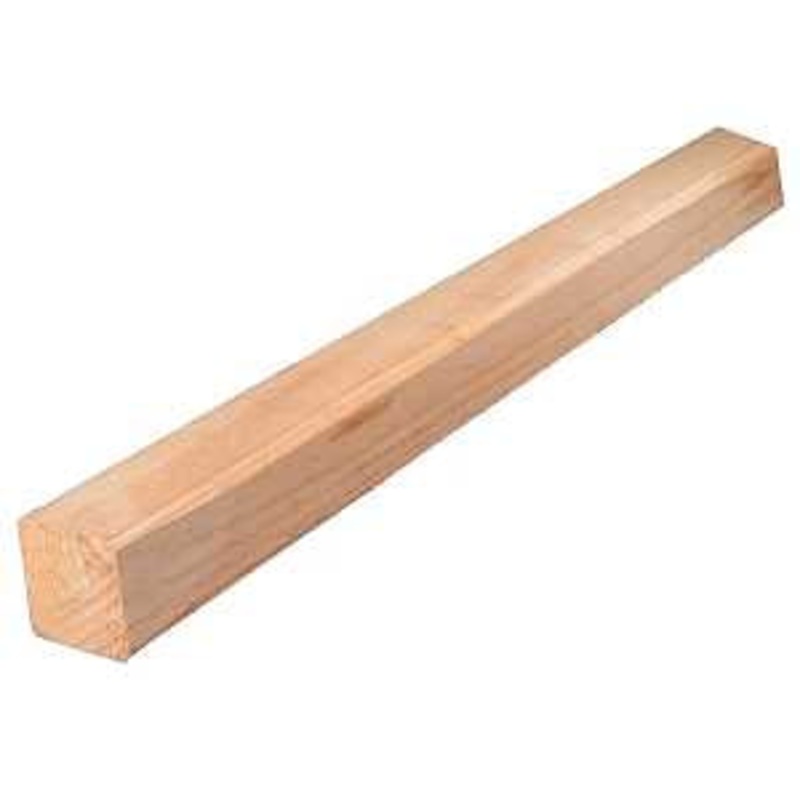 ALEXANDRIA Moulding 102X2-WS096C1 Stud, 8 ft L, 2 in W, 2 in Thick, Wood, Pack of 6