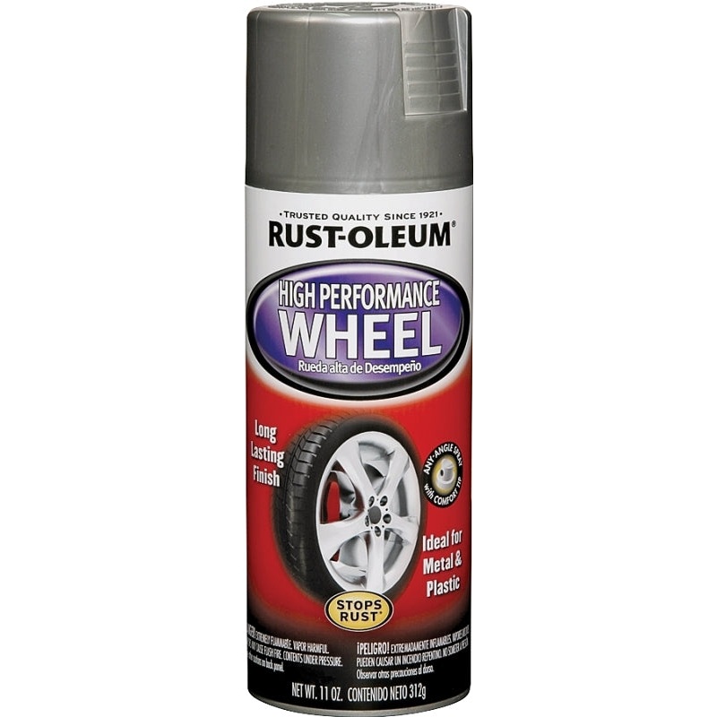 Rust-Oleum 248927 Wheel Coating Spray, Steel, 11 oz, Can