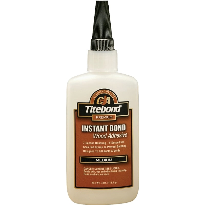 Titebond 6212 Wood Glue, Clear, 4 oz Bottle