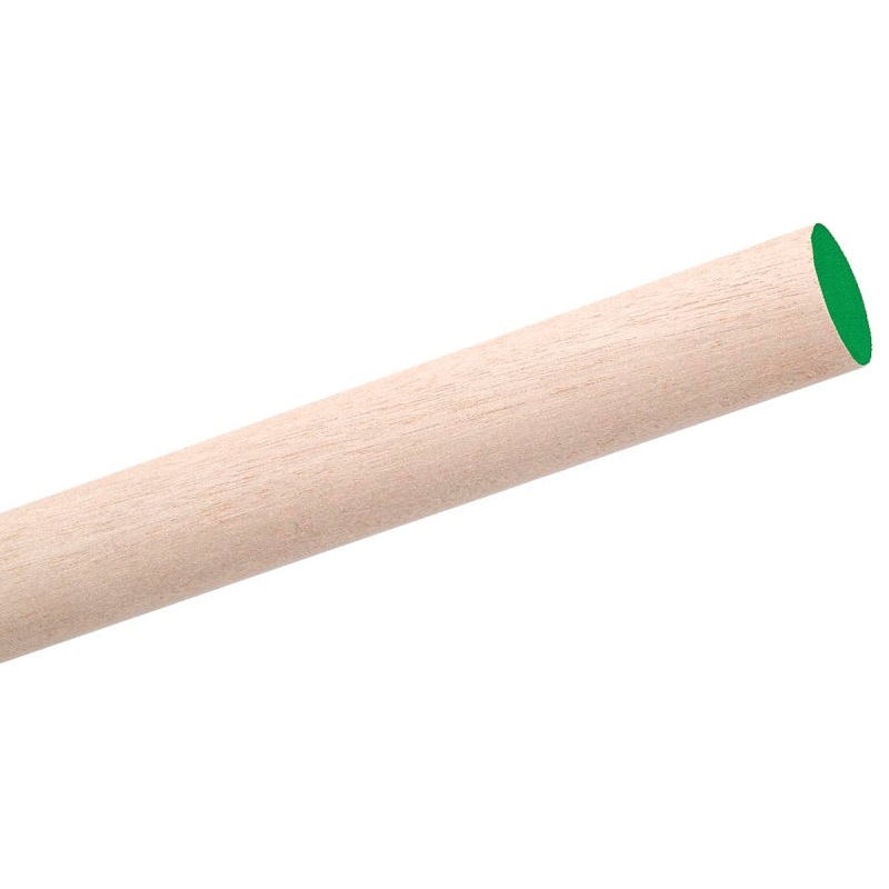 Waddell 6720UB Dowel Rod, 1-1/4 in Dia, 48 in L, Birchwood, Pack of 4
