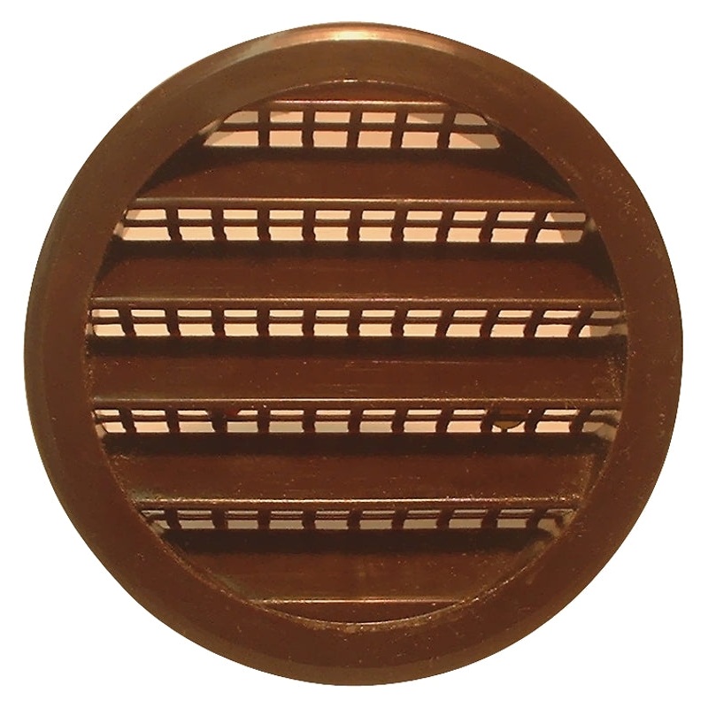 Maurice Franklin PLB-100 1 Screen Louver, 1.2 in W, Polypropylene, Brown