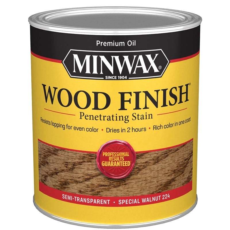 Minwax 70006444 Wood Stain, Special Walnut, Liquid, 1 qt, Can
