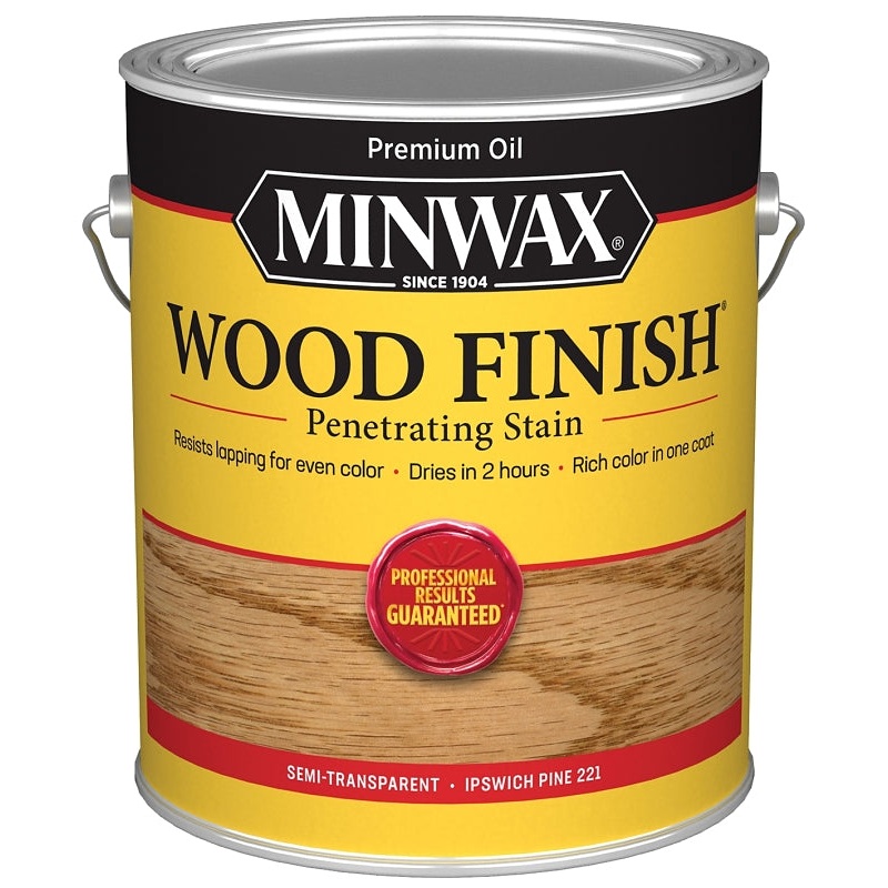 Minwax 71004000 Wood Stain, Oil Base, Ipswich Pine, Liquid, 1 gal, Can, Pack of 2