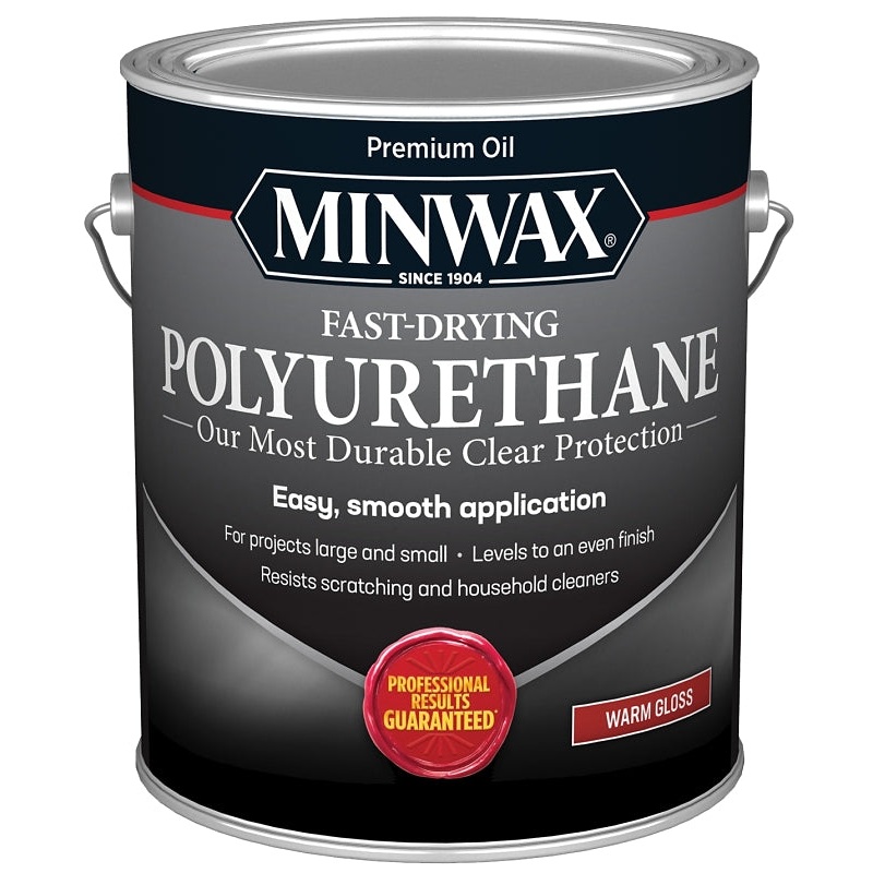 Minwax 71030000 Polyurethane, Oil Base, Clear, Liquid, 1 gal Can, 0.91 Specific Gravity, Pack of 2