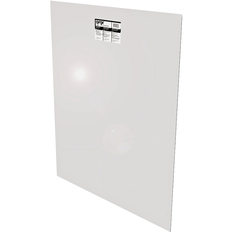 Plaskolite 1AG2124A Flat Sheet, 36 in L, 30 in W, 0.22 in Thick, Clear, Pack of 4