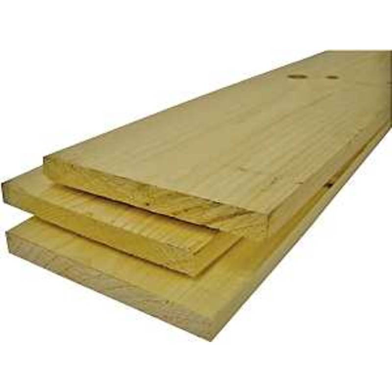 ALEXANDRIA Moulding 0Q1X6-70096C Common Board, 8 ft L Nominal, 6 in W Nominal, 1 in Thick Nominal