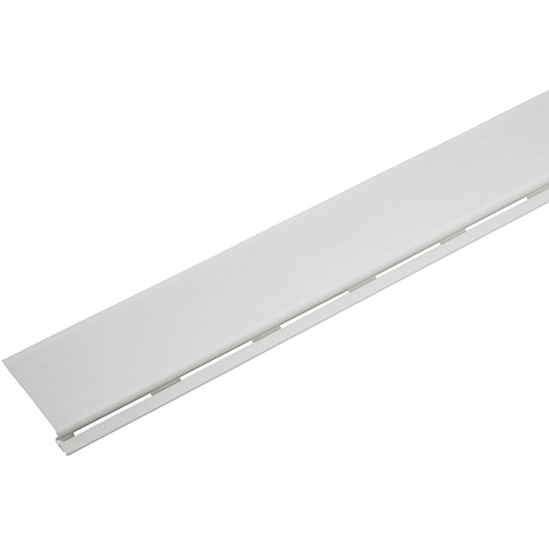 Amerimax 85320 Gutter Cover, 4 ft L, Vinyl, White, Pack of 50