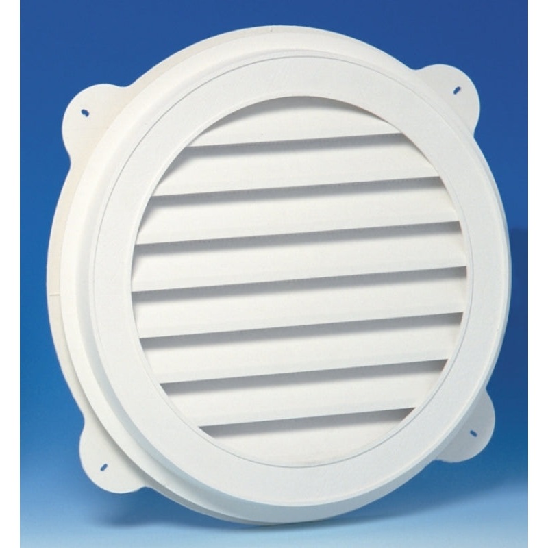 CANPLAS 626055-00 Gable Vent, Polypropylene, White