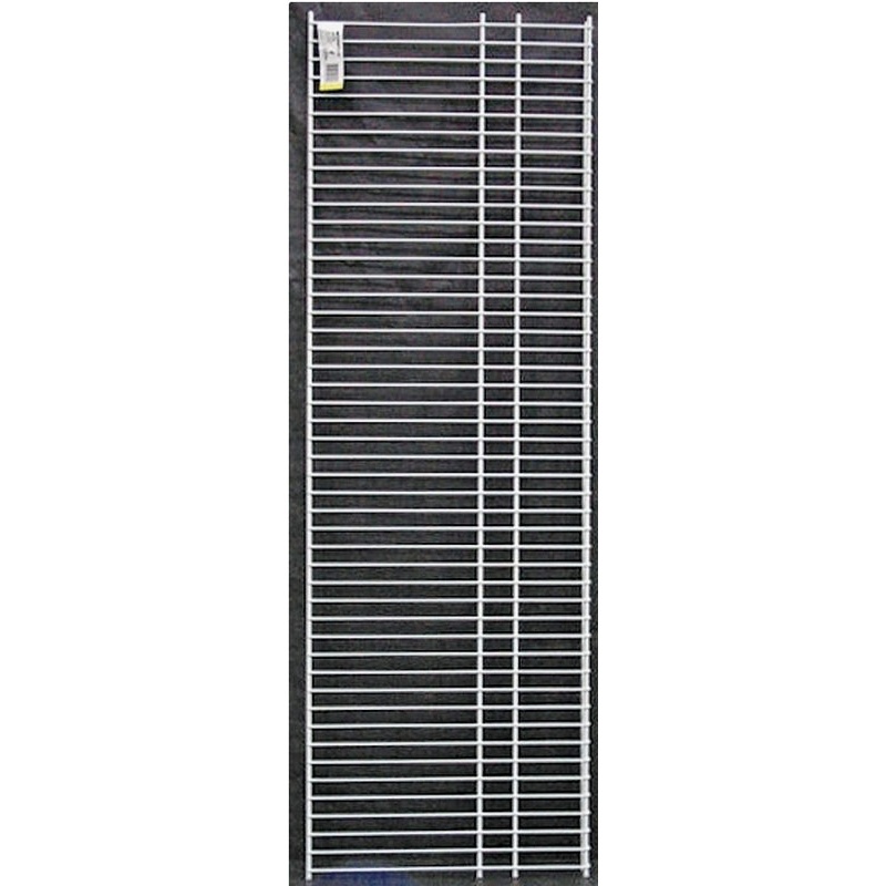 ClosetMaid SuperSlide 4726 Wire Shelf, 50 lb, 1-Level, 16 in L, 48 in W, Steel, White, Pack of 6