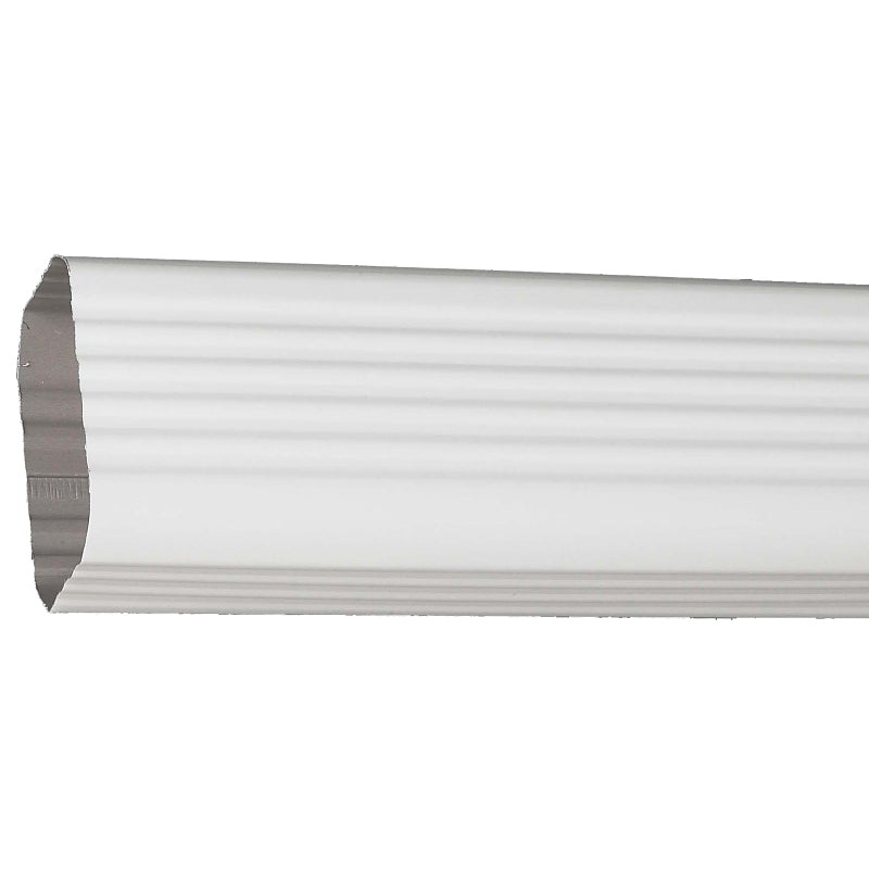 GUTTER DOWNSPOUT 2X3IN WHITE, Pack of 10