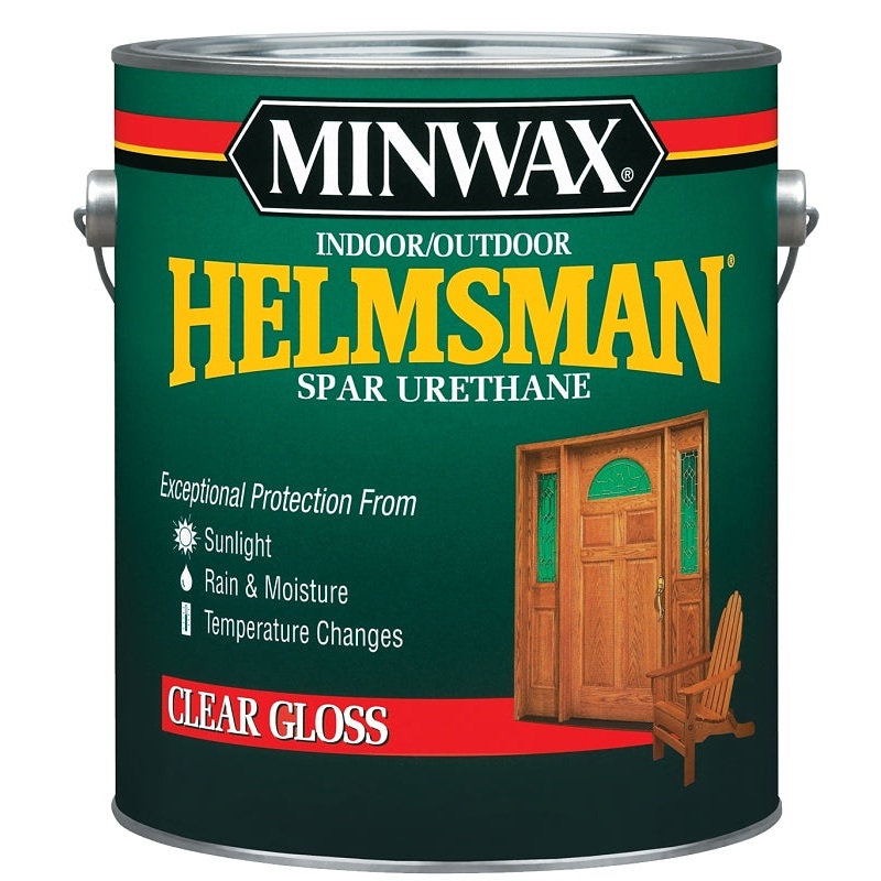 Minwax 13200000 Spar Varnish, High-Gloss, Liquid, 1 gal, Pail, Pack of 2