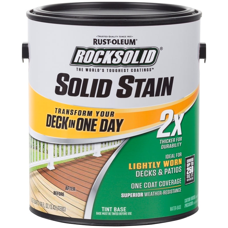 Rust-Oleum 305799 Deck Resurfacer, Black, 1 gal