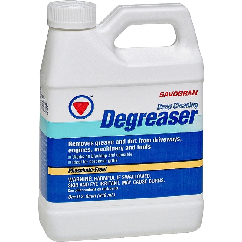 Savogran 10732 Heavy-Duty Cleaner, Liquid, Clear Yellow, 1 qt, Can