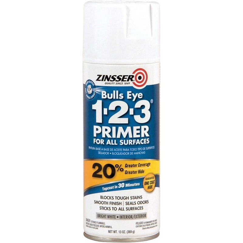 Zinsser 02008 Primer, White, 13 oz