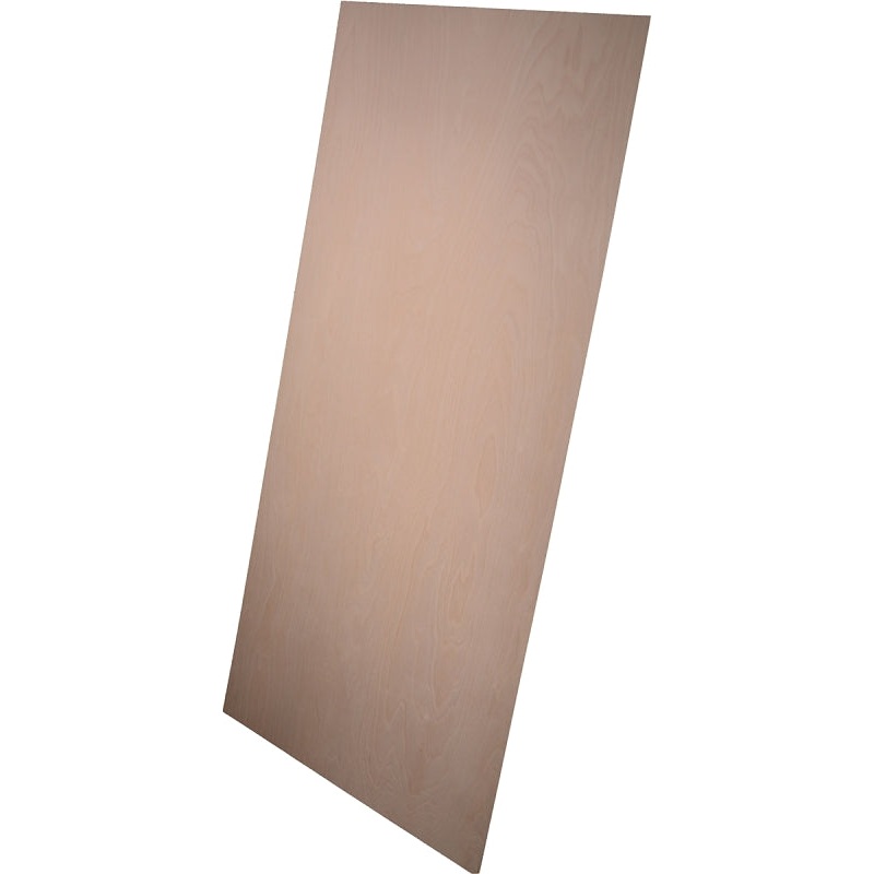 ALEXANDRIA Moulding PY001-PY048C Rectangular Plywood, 4 ft L Actual, 2 in W Actual
