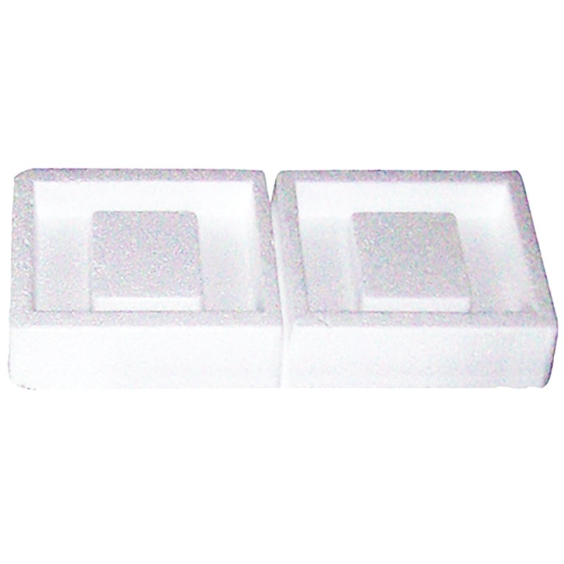 Gibraltar Industries DVBPSM Vent Block Plug, 5-1/2 in W x 7-3/4 in H Dimensons, Foam