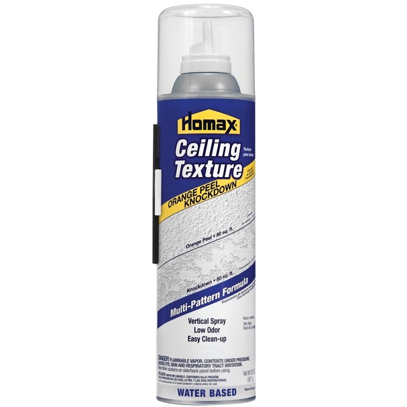 Homax 4067-06 Ceiling Texture, Slurry, Ether, Gray/White, 20 oz Can