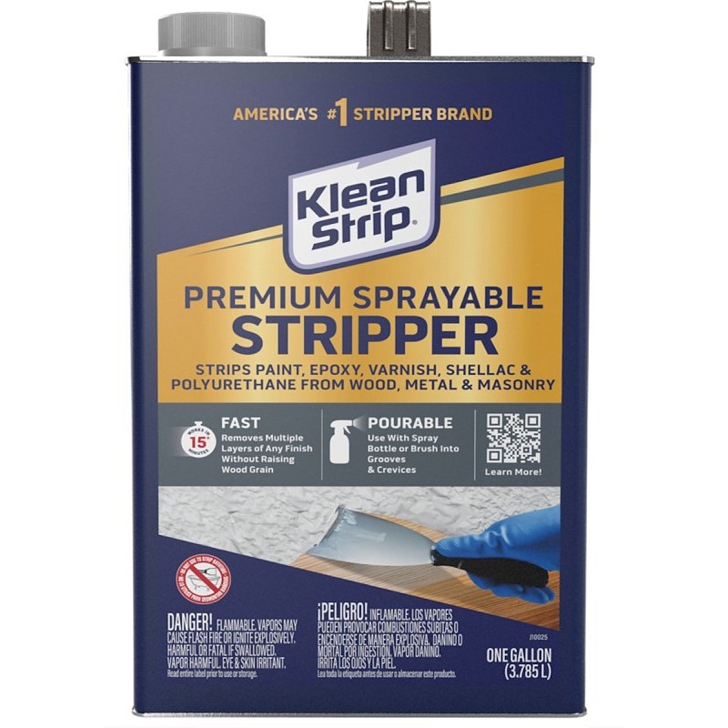 Klean Strip GKWL962 Paint and Varnish Stripper, 1 gal, Can, Liquid, Pack of 4