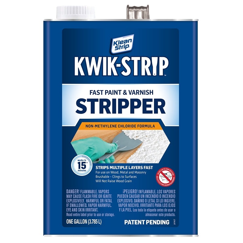 Klean Strip GKWS960 Paint and Varnish Stripper, 1 gal, Can, Liquid, Aromatic, Pack of 4