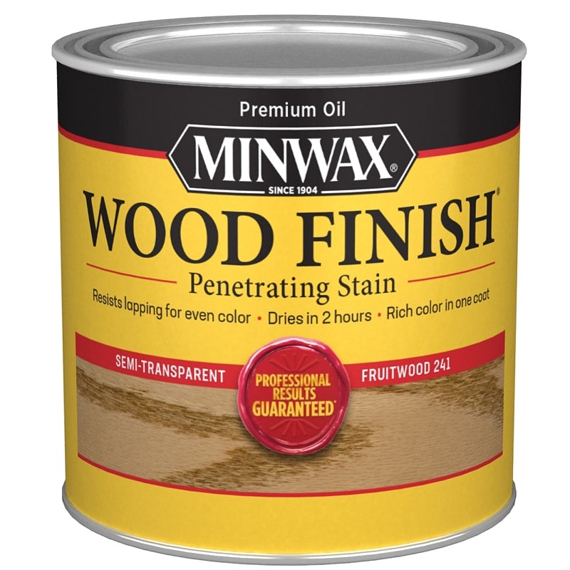 Minwax 224104444 Wood Stain, Fruitwood, Liquid, 0.5 pt, Can