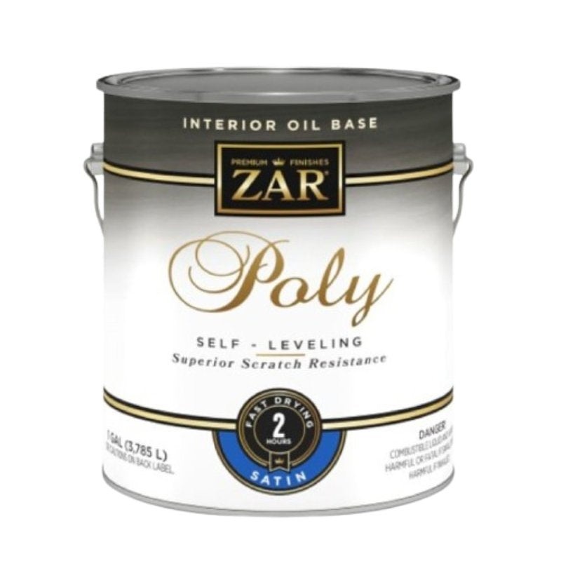 ZAR 32913 Polyurethane, Liquid, Clear, 1 gal, Can, Pack of 2