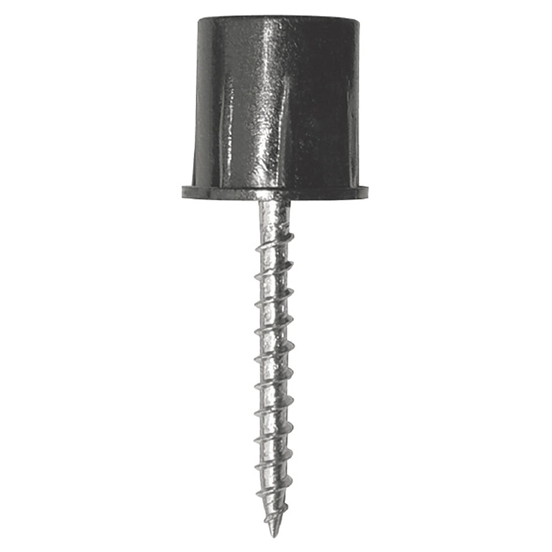 Nuvo Iron SMDRA Series Deck Rail Connector, For: 3/4 in Round Balusters, Steel