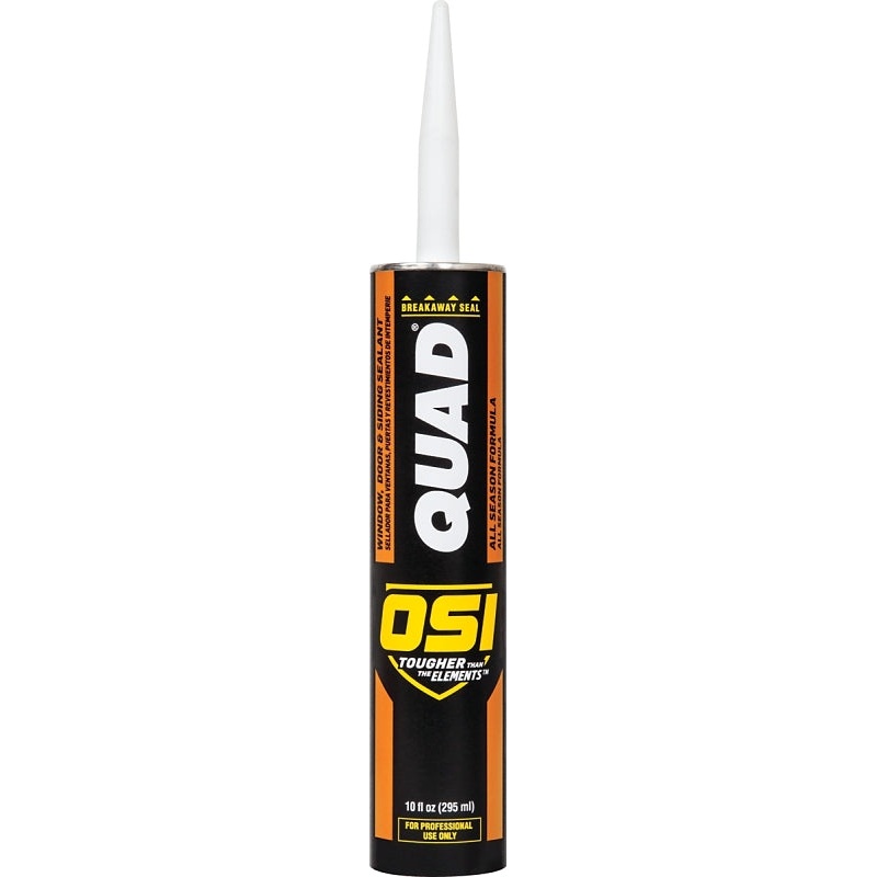 OSI 1637230 Advanced Formula Sealant, Beige 455, 7 days Curing, 20 to 100 deg F, 10 oz Cartridge, Pack of 12