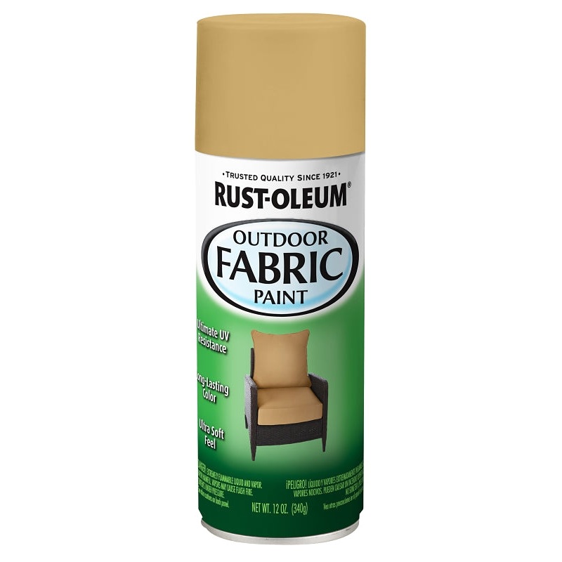 Rust-Oleum 358834 Paint, Khaki, 12 oz, Aerosol Can