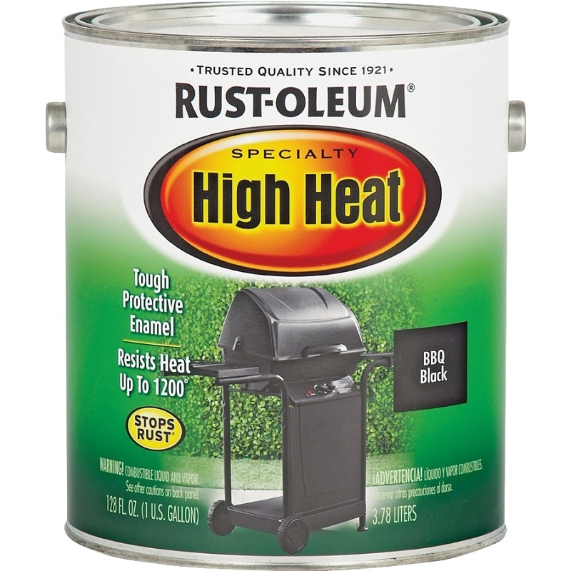 RUST-OLEUM SPECIALTY 233967 Farm Equipment Enamel, Flat, Black, 1 gal Can, Pack of 2