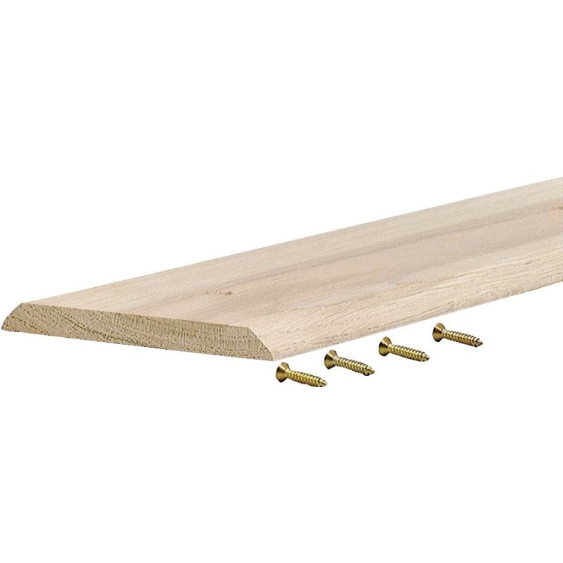 M-D 85605 Seam Binder, 72 in L, 5 in W, Smooth Surface, Oak Wood, Unfinished, Pack of 3