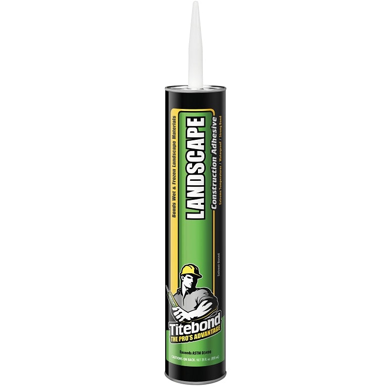 Titebond 3122 Construction Adhesive, Liquid, Beige, 28 oz, Cartridge