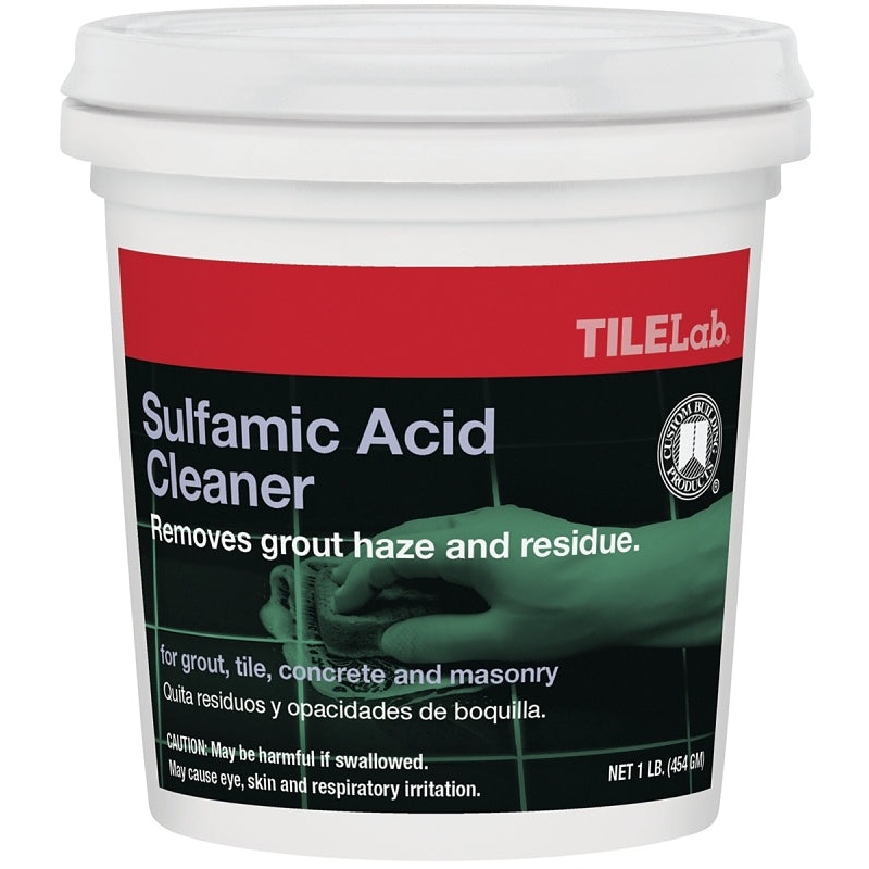 Custom TLSACRA1 Sulfamic Cleaner, 1 lb, Pail, Crystalline Solid, Characteristic