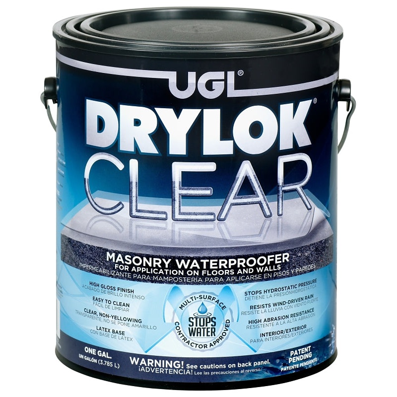 Drylok 20913 Masonry Waterproofer, Milky White, 1 gal, Can, Pack of 2