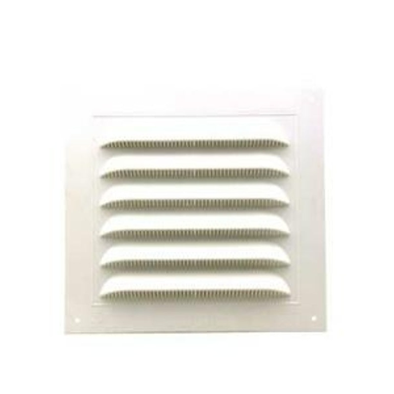 Duraflo 620816 Gable Vent, 17.545 in L, 10.88 in W, Rectangle, Plastic, White