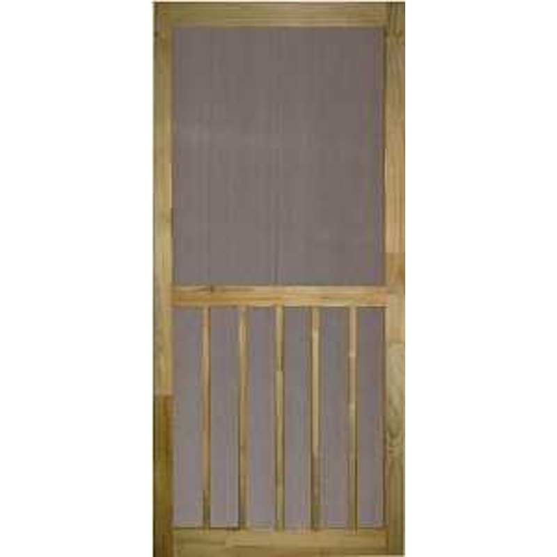 Kimberly Bay DST532 Screen Door, 31-3/4 in W, 79-3/4 in H, Natural